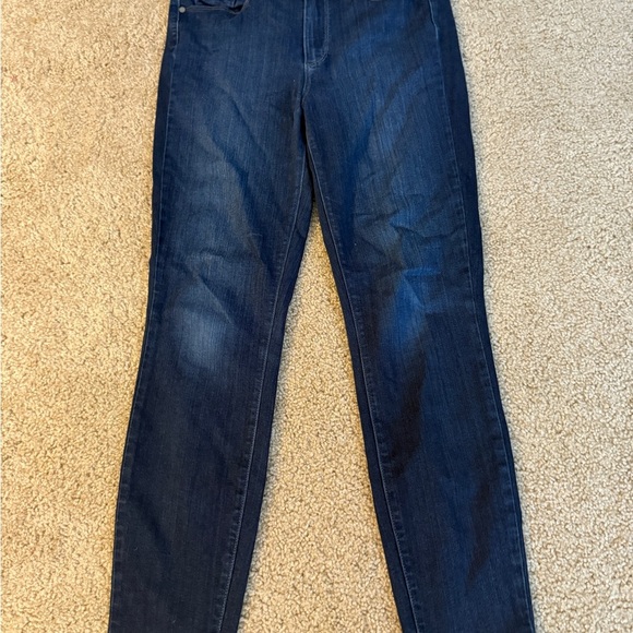 PAIGE Dark Blue Skinny Jeans - Picture 1 of 7